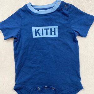 Kith blue onesie size 6-12 months